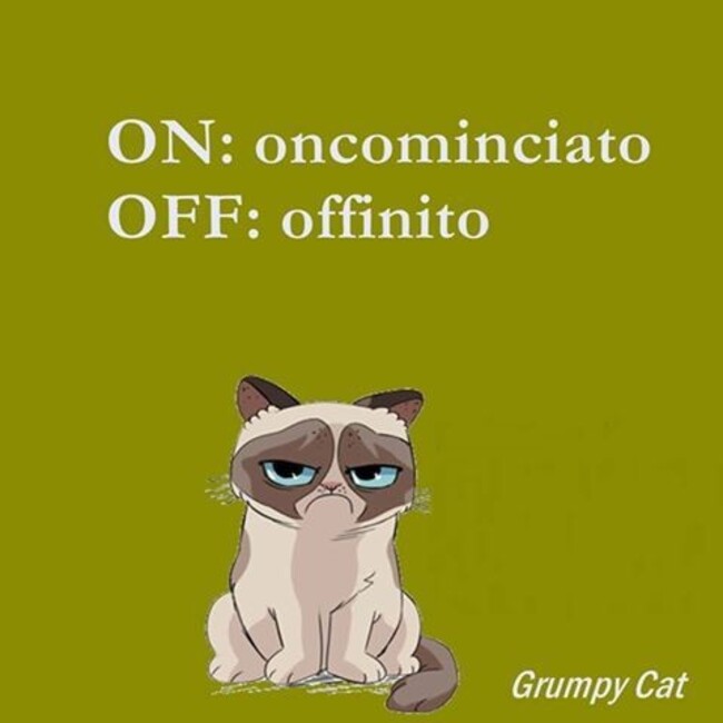 ON: oncominciato OFF: offinito