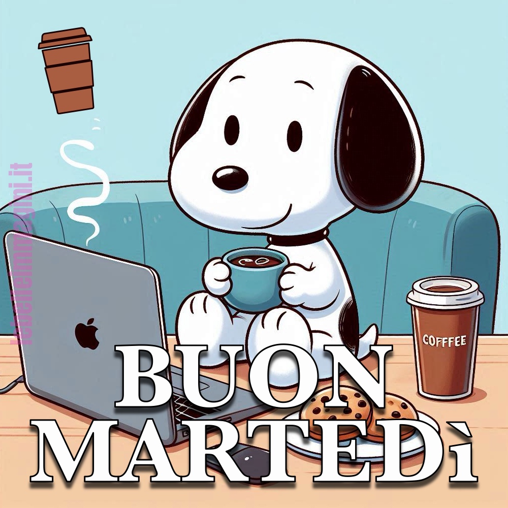 Buon Martedì Snoopy