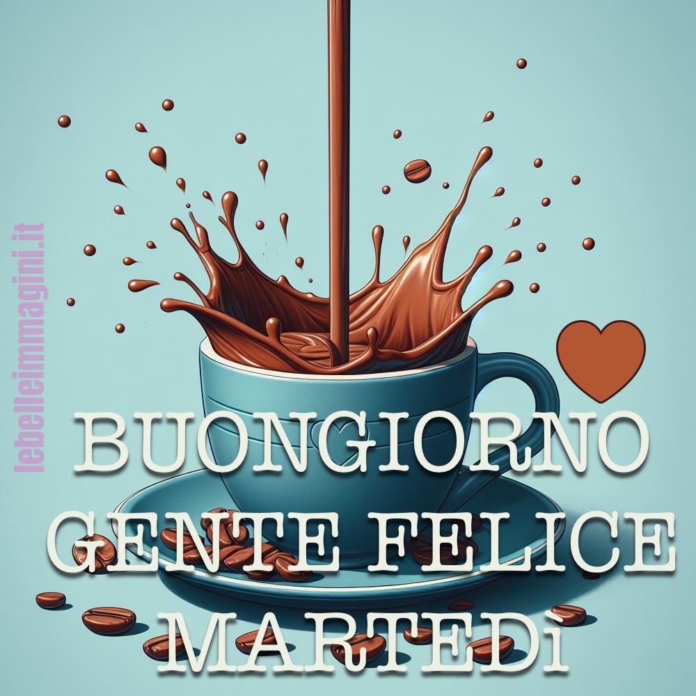 Un caffè è quello che ci vuole per iniziare questo Martedì, così come ogni altro giorno della settimana!